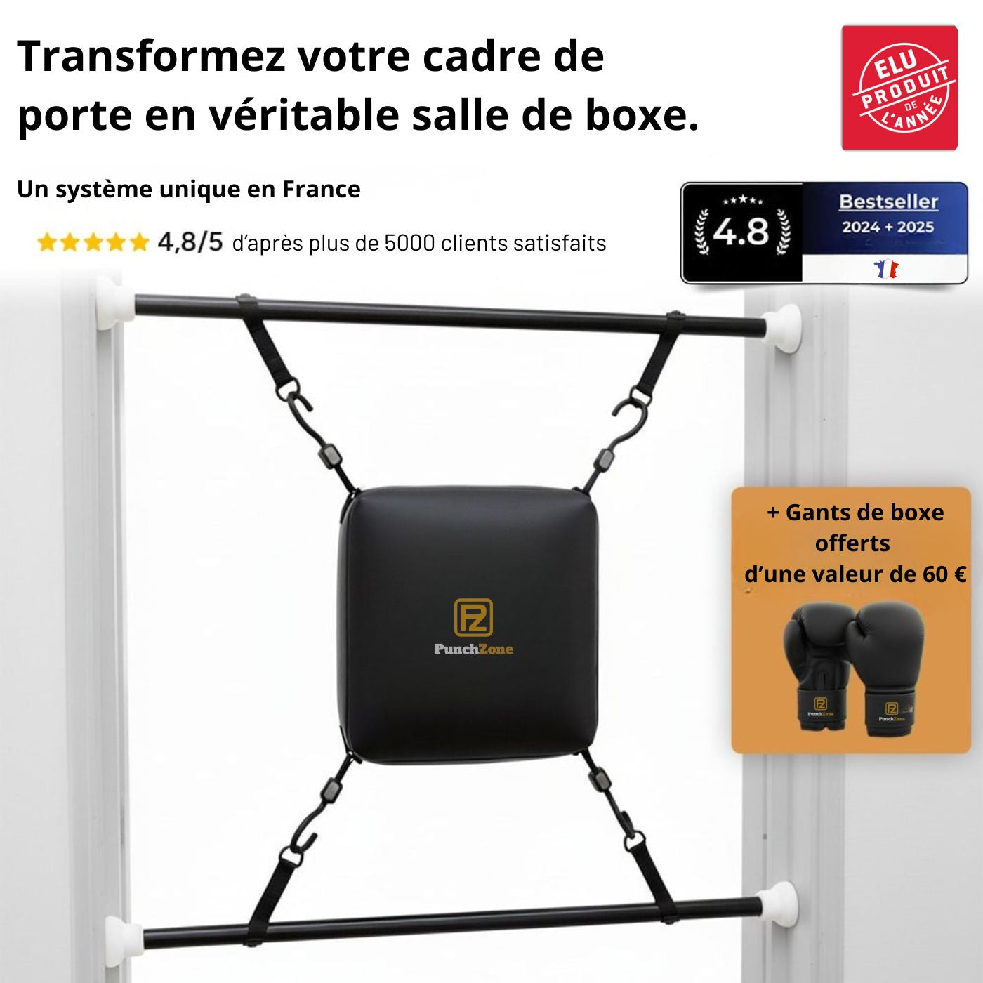 Sac de frappe pour porte - En exclusivité chez PunchZone™
